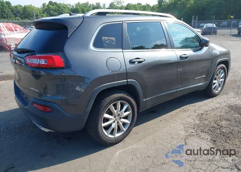 2016 Jeep Cherokee Limited from USA, damaged, VIN 1C4PJMDS8GW175716